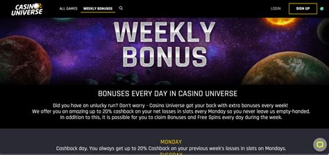 CasinoUniverse Online Casino Review and Bonus .